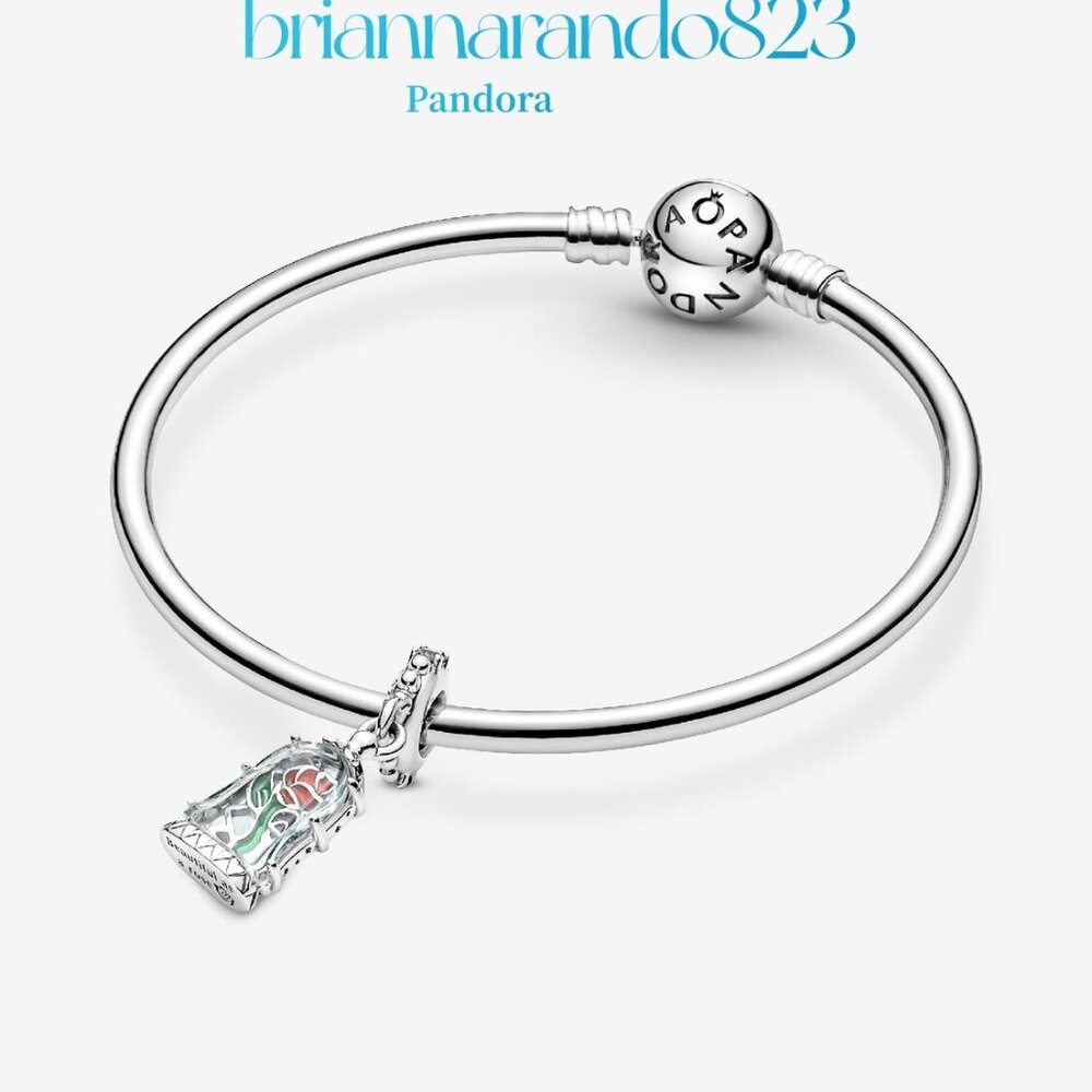 Pandora Disney Beauty And The Beast Enchanted Ros… - image 4